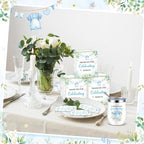 Hoolerry 6 Set Baby Shower Cups, 12oz Stainless Steel Tumbler, Greens - Image 6
