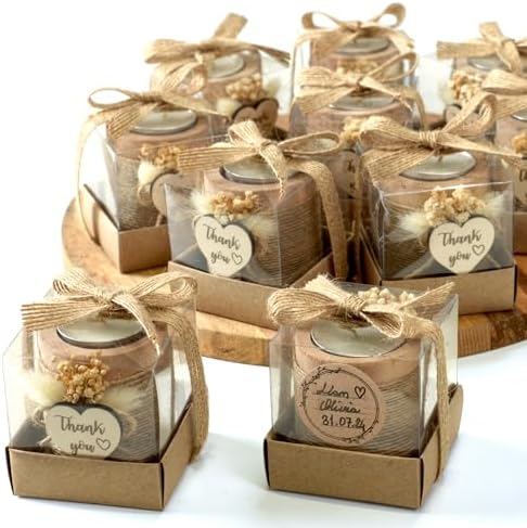 20 Candle Holders - Wedding & Adult Party Favors for Guests Return Gifts - Image 6