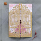 50Pcs Glitter Gold Invitation Cards For Wedding Baby Shower Birthday Party - Image 2
