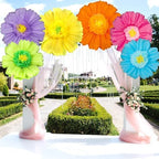 Giegxin 6 Pcs 39.3", 31.5", 24" Mexican Giant Paper Flowers Wall Decor by Giegxin