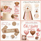 Highland Cow Baby Shower Decorations for Girl, Holy Cow Baby Shower Decor - Image 5