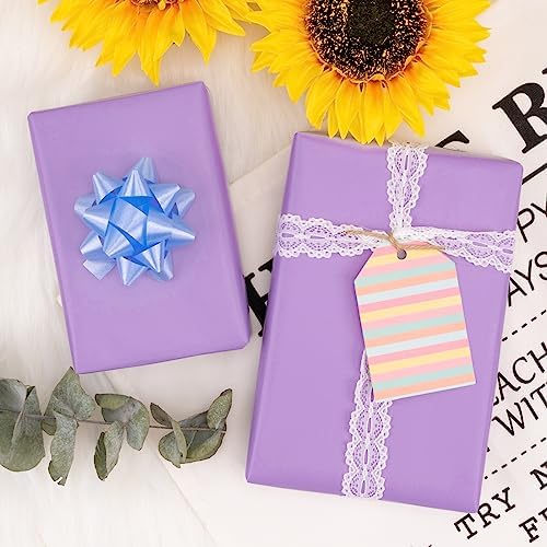 RUSPEPA Light Purple Wrapping Paper Solid Color for Wedding, Birthday, Shower, Congrats, and Holiday - 30 inches x 100feet - Image 4