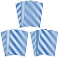 MR FIVE 60 Sheets Blue Stripe Tissue Paper Bulk,14" x 20",White with Blue Stripes Tissues Paper for Gift Bags,Baby Shower,Birthday,Weddings (Pack of 3) by MRFIVE
