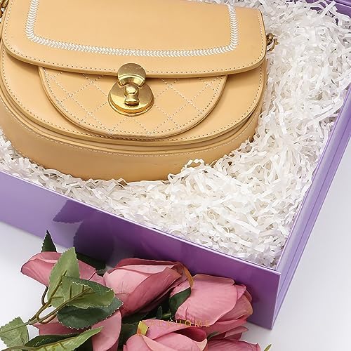 PACKHOME 6 Large Purple Gift Boxes 13.5x10x3.5in Magnetic Lids for Shirt - Image 3