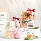 Ohuimrt 50 Pack 6.7" x 2.8" x 9.1" Clear Plastic Gift Bags with Handles - Image 5