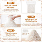 AFOROEOA Crinkle Cut Paper Shred Filler 4.4LB/2KG Bulk, Recyclable Gift Basket Filler for Christmas Easter Birthday Wedding Hamper Packaging, Shredded Paper for Gift Boxes, White - Image 4