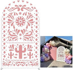 Beige Arch Backdrop Cover for Mexican Fiesta Party Decoration Stretchy Arch Stand Fabric Baptismx Baby Shower Cake Table Supplies (Cover Only) (G3740,3ftx6ft (CoverOnly)) by Unknown