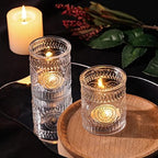 Clear Votive Candle Holders Set of 48- Glass Tealight Candle Holders Bulk - Image 5
