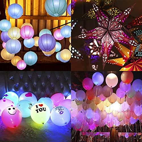 30 Pack Paper Lantern Lights ,Battery Operated, Warm White,Last 36 Hours - Image 6