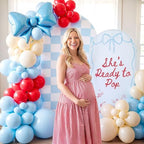 Mindsoft 2 Pcs Ready to Pop Arch Cover Backdrop, Blue - Image 2