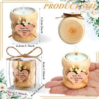 MTLEE 16 Pack Wooden Tealight Candle Holder Kit Guest Gifts, Boho - Image 2