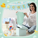 Tessco for you 2 Pcs 15in Jumbo Baby Bottle Bank Baby Shower, White - Image 6