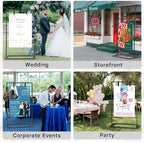 Wedding Welcome Sign Stand, Includes Custom Sign Design, Black - Image 7