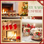 Mtlee 20 Sets Baptism Candle Favors for Guests, Multicolor, Snowflake - Image 4