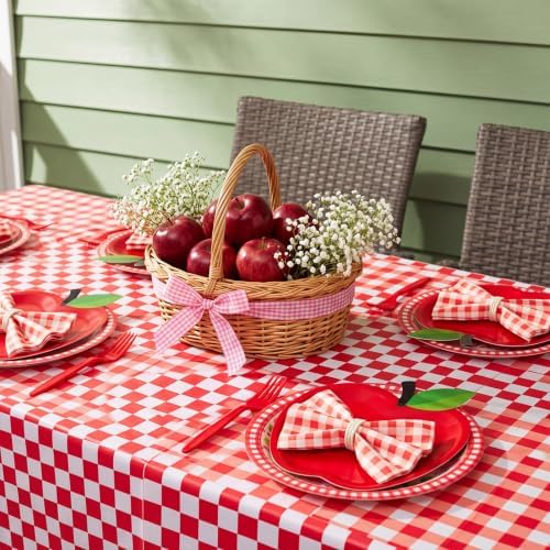 128 Pcs Apple of Our Eye Baby Shower Party Decoration Supplies - Image 5