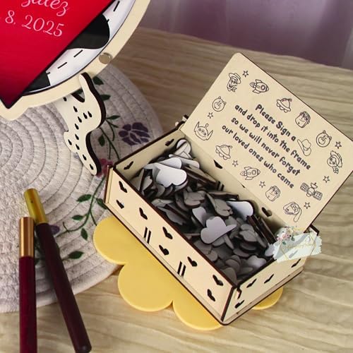 Cowboy Drop Box Guest Book Alternative, Personalized Western 1st Birthday - Image 4