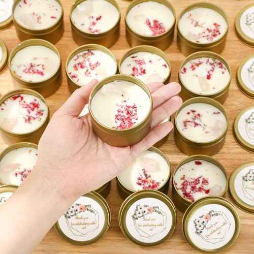 Nuanchu 20 Pcs Wedding Candles Favors for Guests Bulk - Image 6