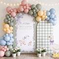 Mindsoft 2 Pcs Silly Goose Arch Backdrop Cover, Green by Mindsoft