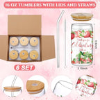 Boao 6 Set Strawberry Baby Shower Game Prizes Gifts for Guest Winner Favors - Image 2