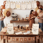 Funnymoom 426 Pcs Baby Shower Games Set Coffee Theme, 8 Activities - Image 5