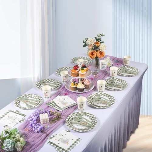 175PCS One Silly Goose Birthday Party Tableware Set,Serve for 24 Guests - Image 5
