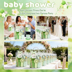 6 Set Green Summer Baby Shower Prizes for Game Winners Gifts With Mug, Fans - Image 2