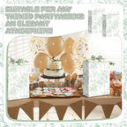 Kolldenn 24 Pcs Green Floral Gift Bags with Handles, 10x5x13 in - Image 6