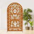 Withu Mexico Laterite Arch Backdrop Cover for Baby Shower Mexican Talavera Fiesta Wedding Bridal Shower Baptism Birthday Party Arched Wall Decoration Doubleside Banner Background 3.3x6.5ft by withu