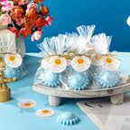 Demissle 40 Pcs Sunflower Soap Here Comes The Son Baby Shower Favor, Blue - Image 4