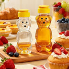 36 Pcs Honey Bear Bottle, 8oz Plastic Honey Squeeze Bottle Honeybear - Image 5