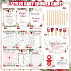 Sherr 476 Pcs Christmas Santa Baby Shower Games, 8 Sets Games Activities - Image 3