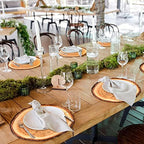 TaoBary 200 Pcs Disposable Wood Slice Grain Paper Placemats Bulk - Image 6