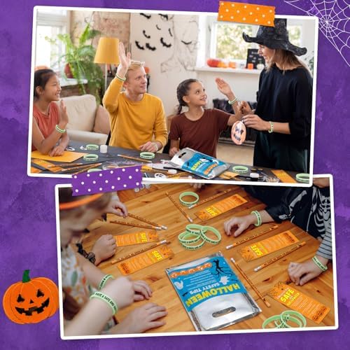 Resurhang 200 Pcs Halloween Safety Gifts Bulk, Trunk or Treat Kit Favor - Image 5