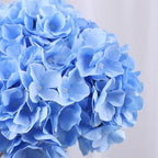 AVIVIHO 105pcs Blue Fake Flowers Hydrangea Artificial Flowers Bulk (Not Squished, No Steaming Need) Silk Flowers with Stems for Wedding Decor,Home,Baby Shower,Table Centerpieces Decoration - Image 6