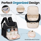 Tealari 4 in 1 Convertible Diaper Bag Backpack,Waterproof Baby Diaper Bag with Changing Pad,Converts into Baby Tote Bag,Diaper Backpack,Stroller Bag and Crossbody Diaper Bag - Image 7