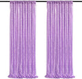 Sequin Backdrop Curtains Panels for Parties Glitter Photo Backdrop Drapes by QueenDream