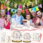 Maxdot 105 Pcs Animal Parade Theme Party Supplies, Birthday Party Deocr - Image 6
