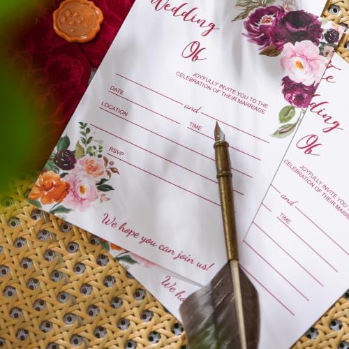 20PCS Wedding Invitation Kits, for Wedding,Baby Shower,Birthday&Quinceanera - Image 6