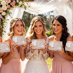 LemonRoad 192 Pcs Wedding Favors for Guests Cork Coasters Candles Bulk Thank You for Celebrating with Us Party Decoration Cards and Organza Bags for Wedding Gift Bridal Shower Party Favor (Heart) - Image 6