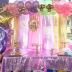 Sequin Backdrop Curtains Panels for Parties Glitter Photo Backdrop Drapes - Image 2