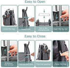 ISMGN Diaper Bag Backpack with Changing Station, Baby Bag for Mom, DeepGrey - Image 4