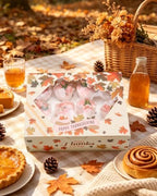 qiqee Thanksgiving 12 Cupcake Boxes with Window 16-Packs Cupcake Box 13"x10"x3.5" Cupcakes Carrier, 12 Cupcake Containers For Thanksgiving Day - Image 6