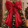 Sosation Christmas Red Large Bow Decor Big Bow for Backdrop 24x43 in by Sosation