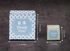 Inkdotpot Paper Box - Mini Favor Box For Baby Shower 4x4x4 Inches Paper Gift Boxes, Candy Paper Box For Party Favors, Baby Shower Little Man,Boy Theme- Pack Of 20 - Image 3