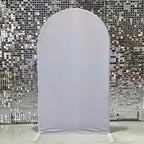 Pink Barn Door Arch Backdrop Cover for Cows Farm Birthday Party Arched Background Stand Stretchy Fabric Covers Baby Shower Cake Banquets Parties Decorations 4x7FT - Image 4