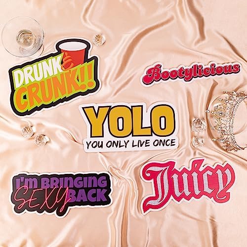 (2000's Pack) Elevate Your Photo Booth Experience with Durable & Waterproof Photo booth Props - Perfect for Weddings, Birthdays, & Photo Booth Businesses - PVC Foamboard Photo Props -10 pieces per Set - Image 3