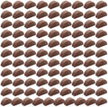 100 Pcs Wood Place Card Holders, Semicircular Table Number Stand by ALFFUN