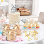 30Set Crown Bottle Openers Wedding Favors for Guests with Organza Bags Thank You Tags and Burlap Twine, Baby Shower and Birthday Decorations Bridal Souvenirs Return Gifts - Image 6