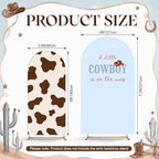 Mindsoft 2 Pcs Cowboy Arch Cover Backdrop, Blue - Image 3