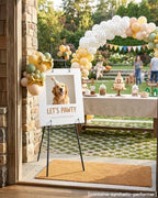 53.9" Black Easel Stand for Sign, Display Easel for Wedding Sign, Painting - Image 4